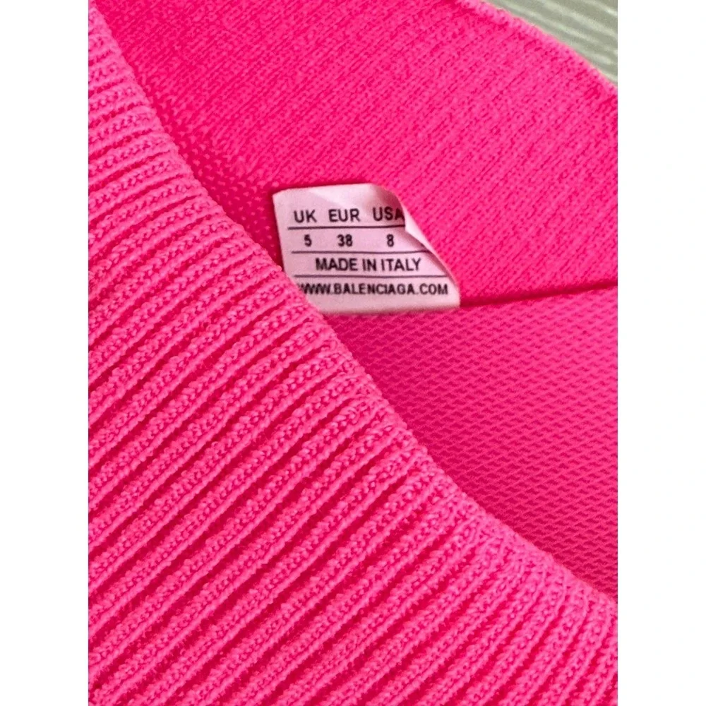 Balenciaga Speed Mule Sneakers Neon Pink 38EU 8US‎ Preowned